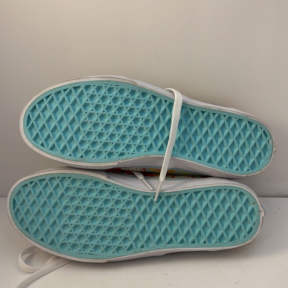 Vans off the Wall Authentic Glitter Fruits Island Big Girl Shoes size 5.5 - Picture 7 of 10